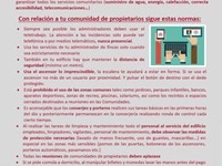 Actuación en comunidades de propietarios frente al coronavirus