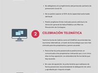 Actualización normativa sanitaria para celebración de juntas de propietarios