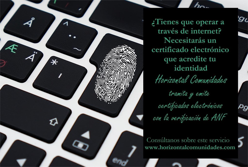 Certificado electrónico para identificarse en internet