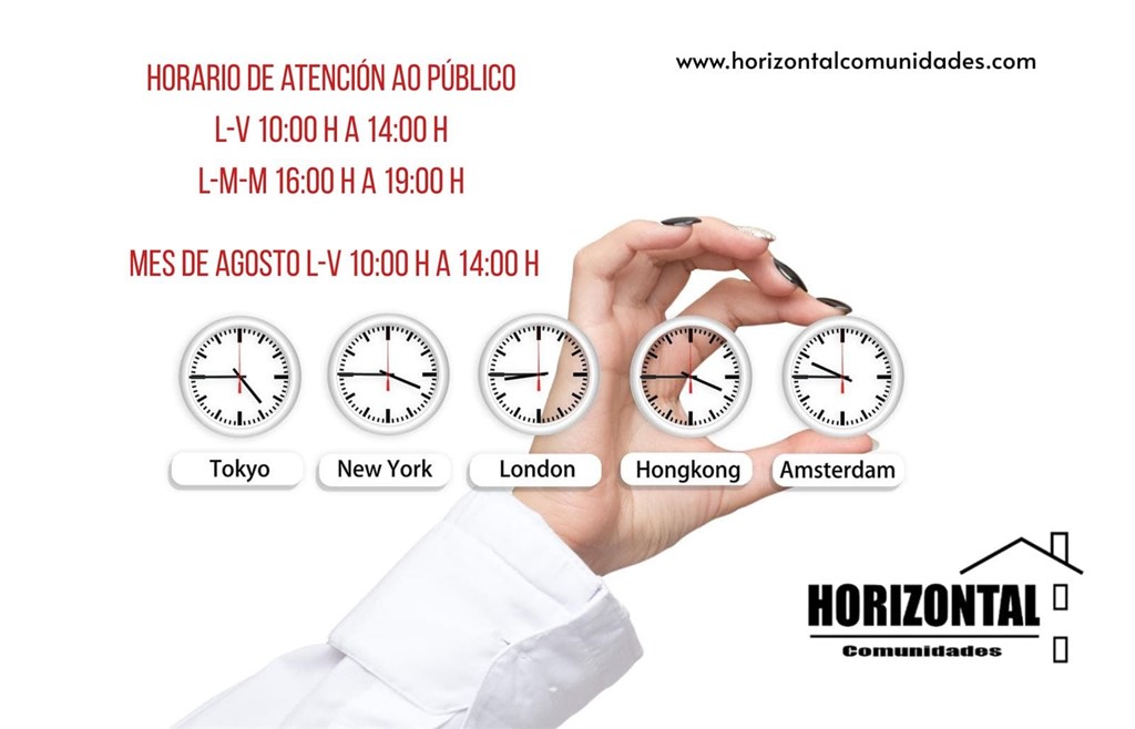 Horario de atención al público