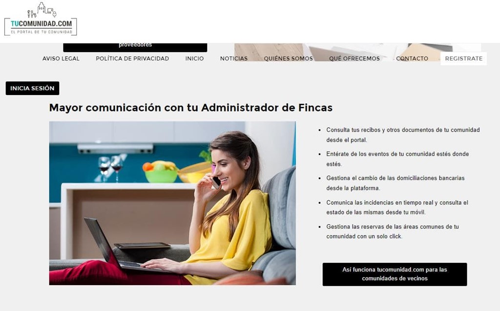 TuComunidad, aplicación para comunicación directa