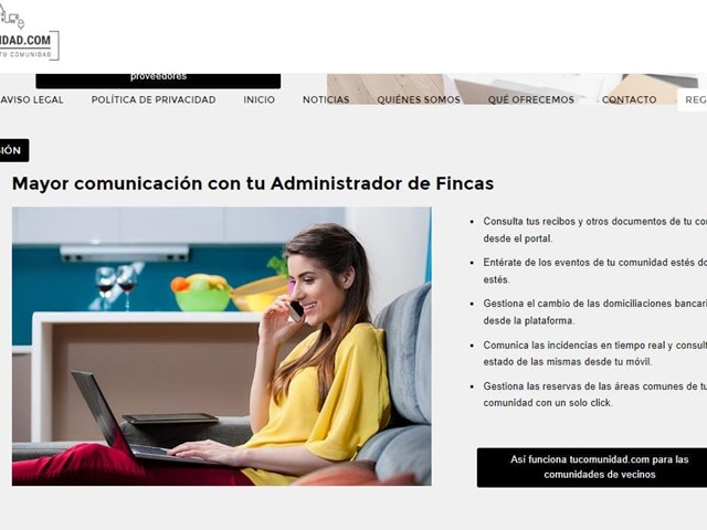 TuComunidad, aplicación para comunicación directa